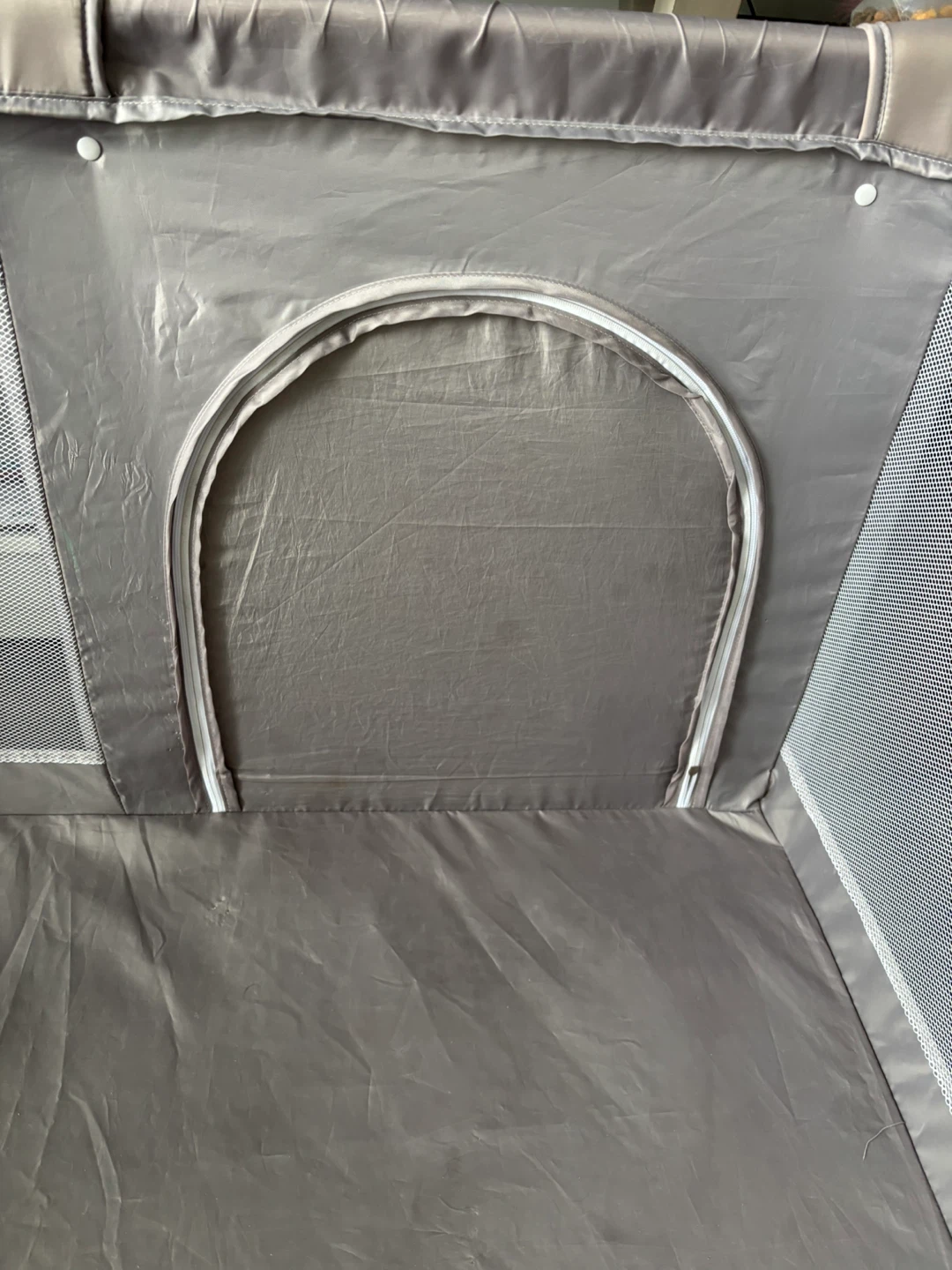 Grey Playpen with Zipper Door - photo 3