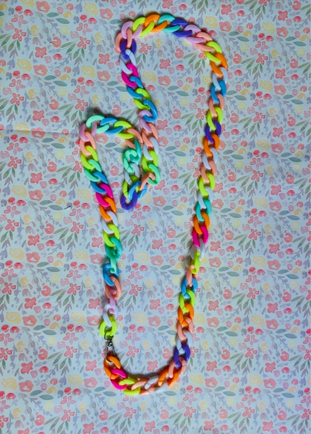Chunky Chain for hand bags - Multi-Coloured