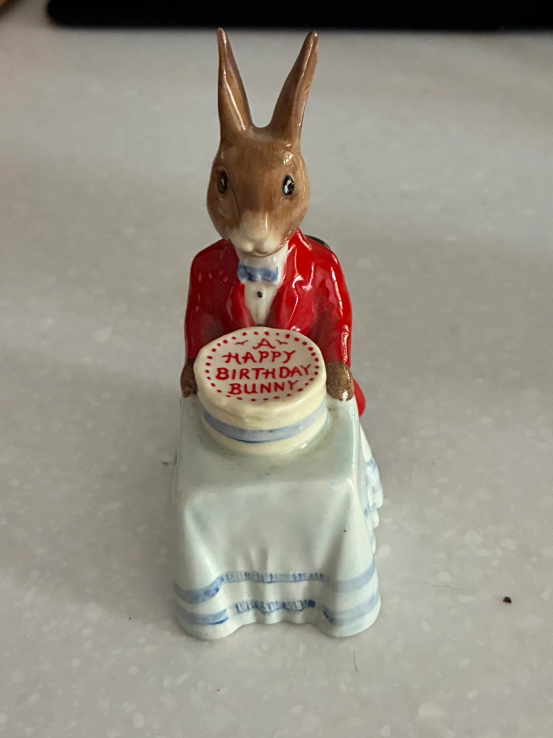 Royal Doulton Happy Birthday Bunnykins Figurine