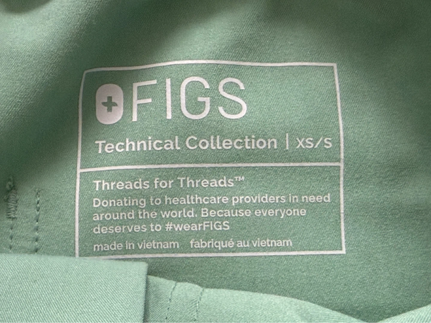 FIGS Technical Collection Scrub Top and Pants Set XS - photo 5