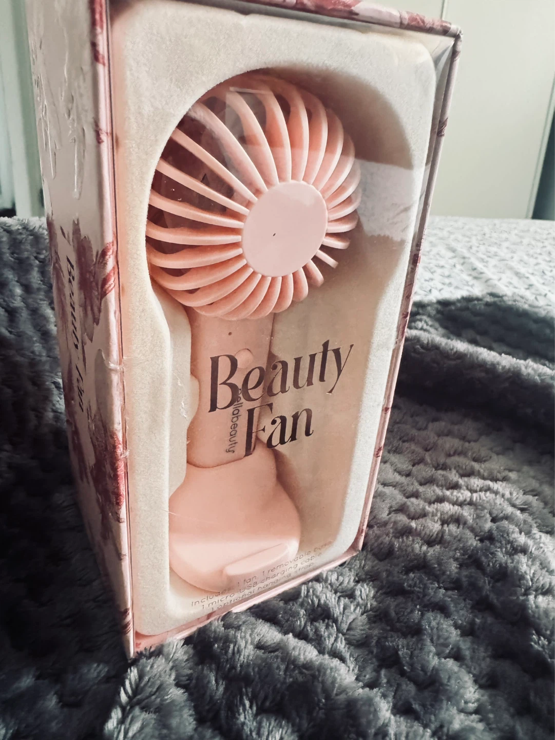 Bella Beauty Rechargeable Handheld Fan