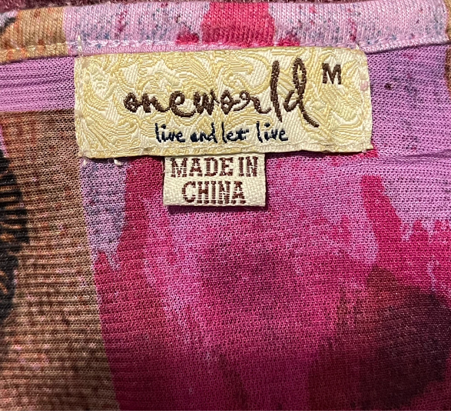 Oneworld Tunic Top Size M - photo 3