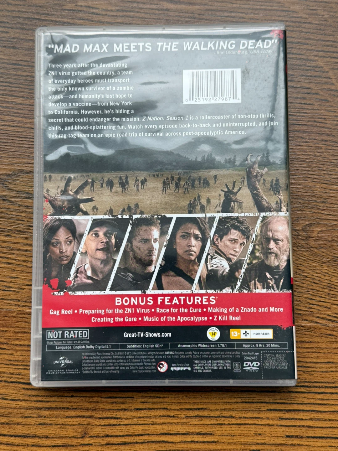 Z Nation Season 1 DVD Set - photo 2