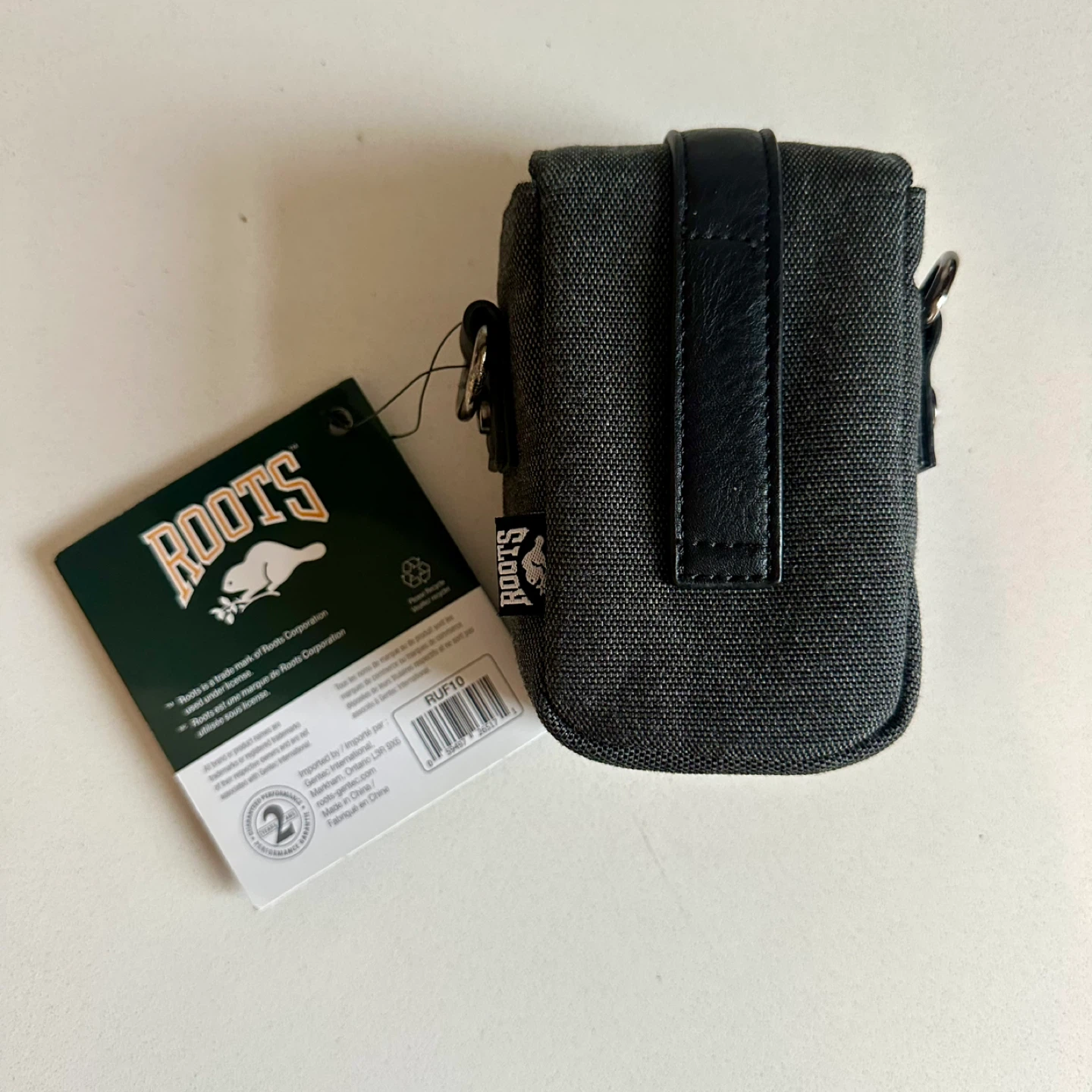 Roots "Uptown Flannel" Collection Compact Camera Case (Grey) - photo 2