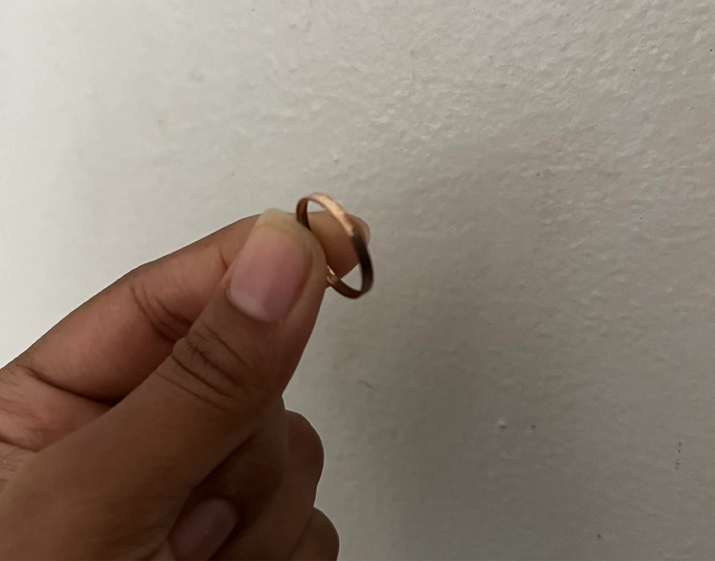 Simple Rose Gold Ring