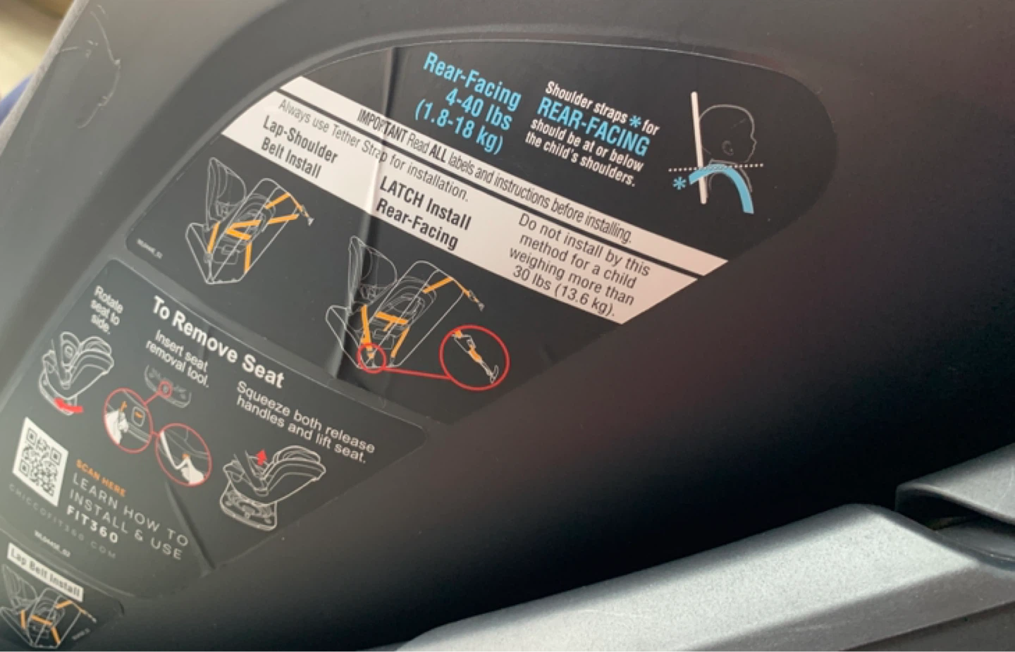 Chicco Fit360 Car Seat - photo 4