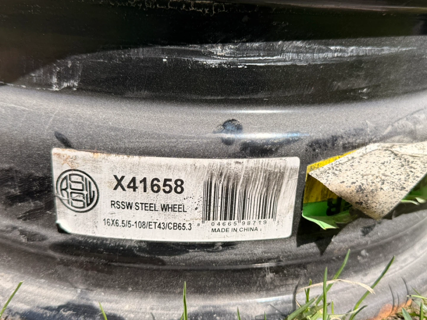 Set of 4 x 16-inch Steel Wheels - photo 3