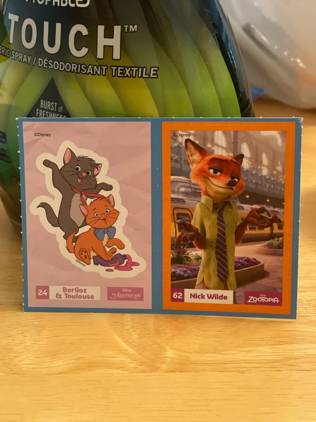 Disney Aristocats & Zootopia Collectible Stickers