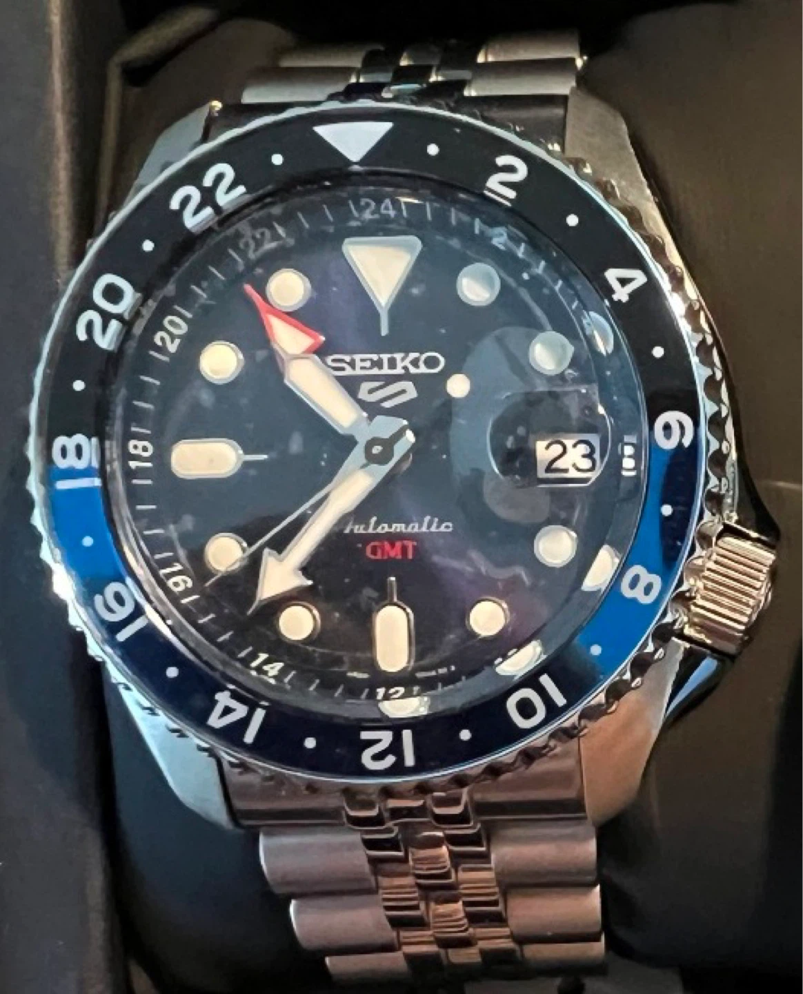 SEIKO 5 Sports GMT (SSK003K1) Automatic/Mechanical Watch - photo 5