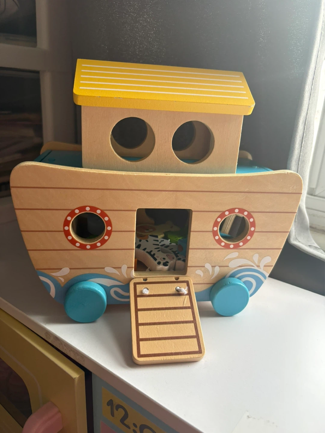 Wooden Noah's Ark Shape Sorter Toy - photo 2