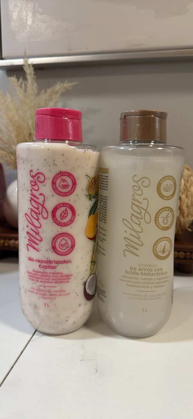 Milagros Bio-Repolarizador Capilar Shampoo with Hyaluronic Acid