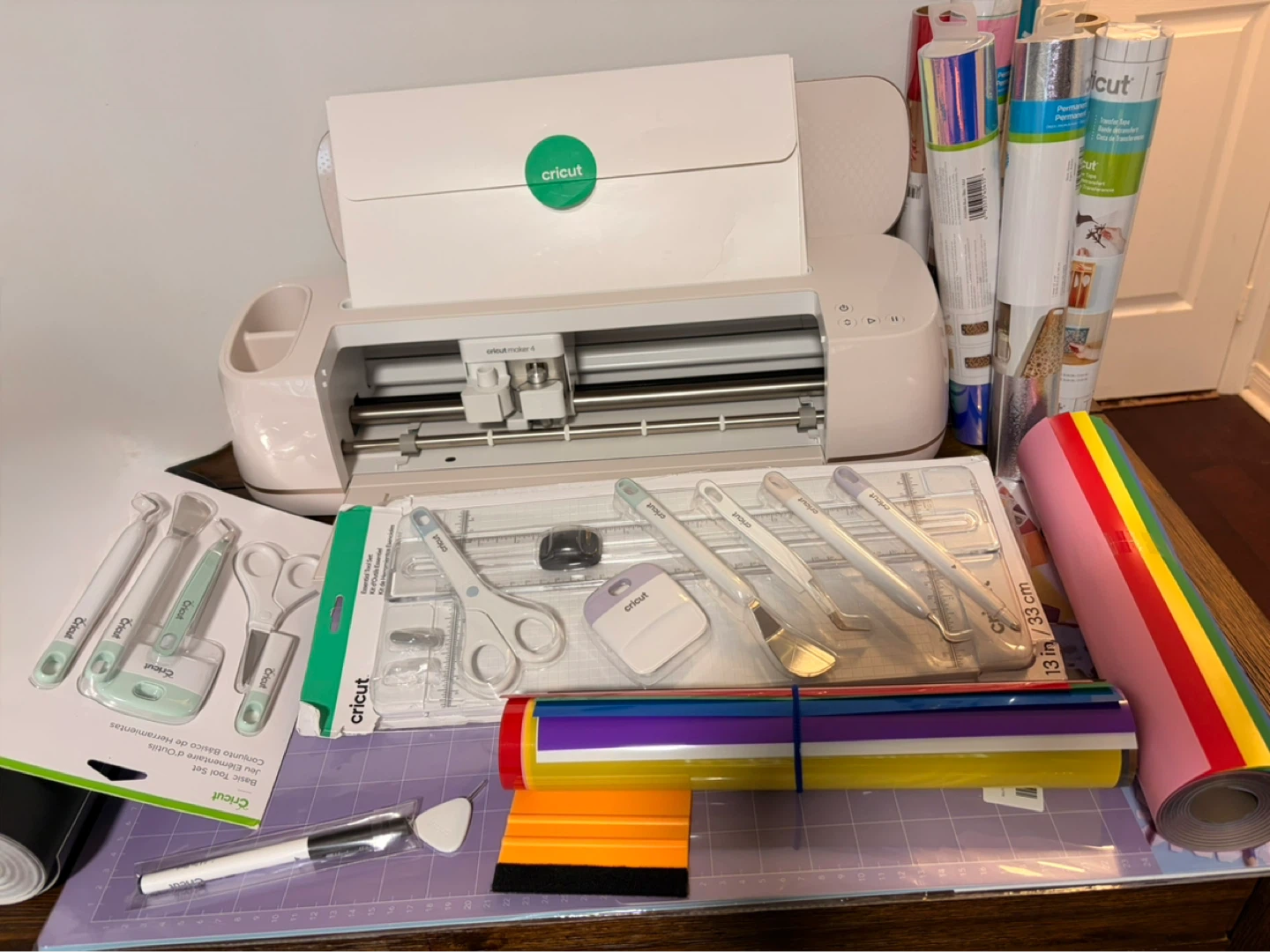 Cricut Maker 4 Machine with Tools & Vinyl - photo 2