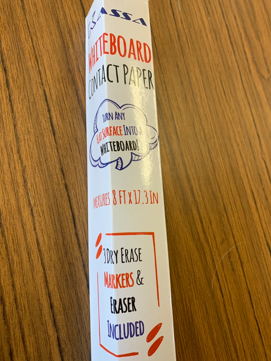 Brand new Kassa Whiteboard Contact Paper.