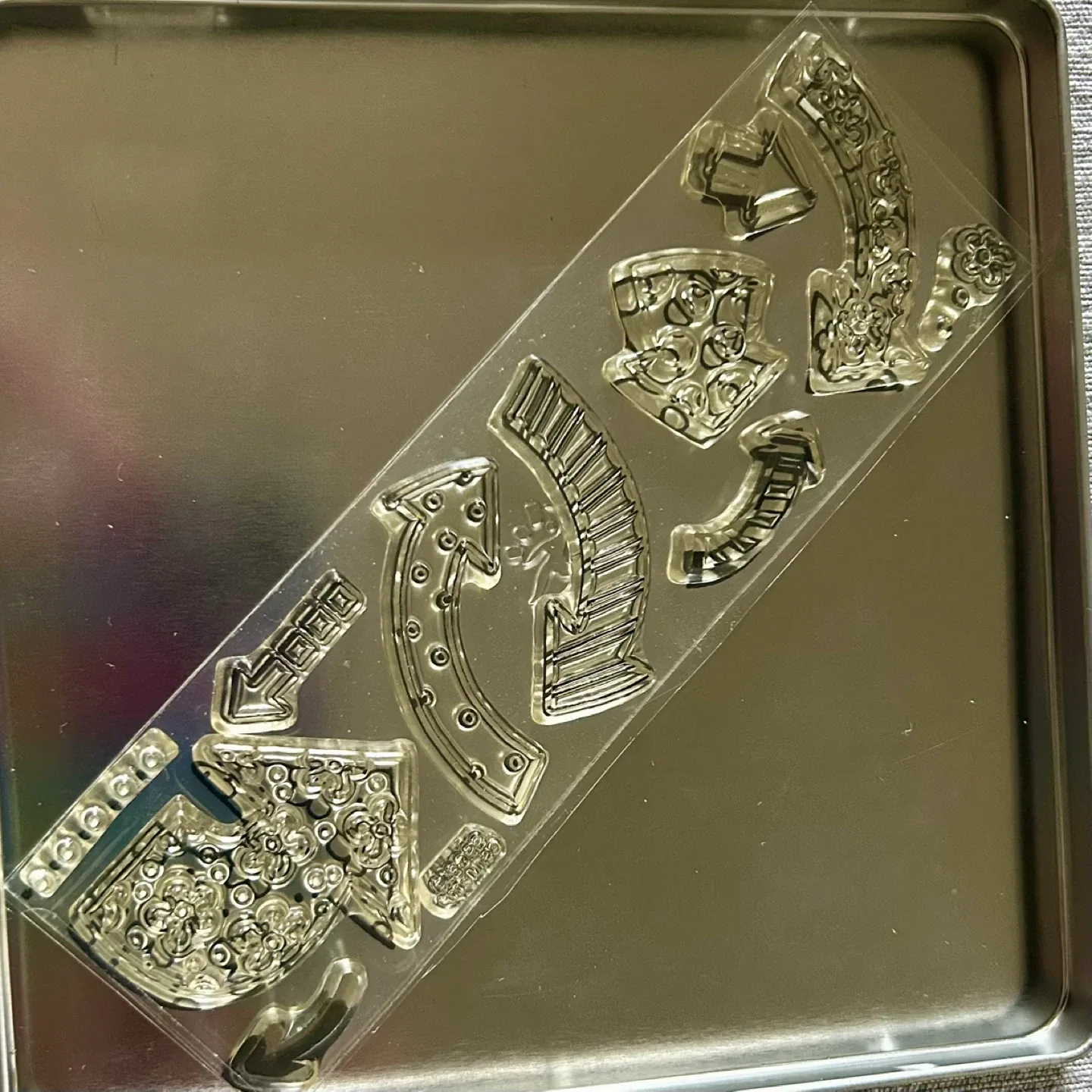 Clear Stamp Set with Arrows