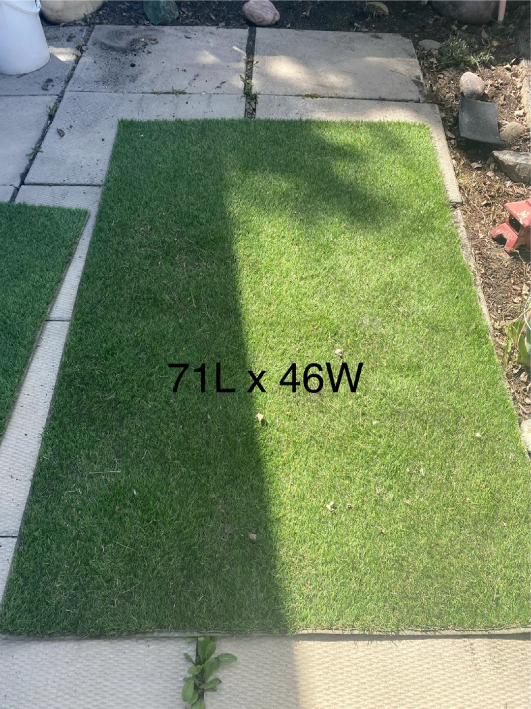 Artificial Grass Mat 71L x 46W