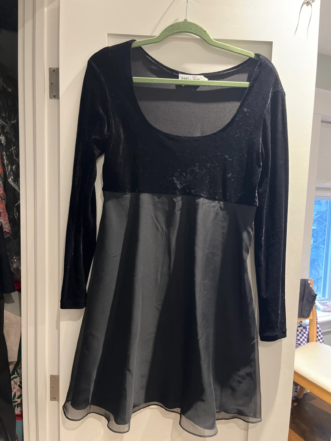 Black Silky Camisole Dress - photo 2