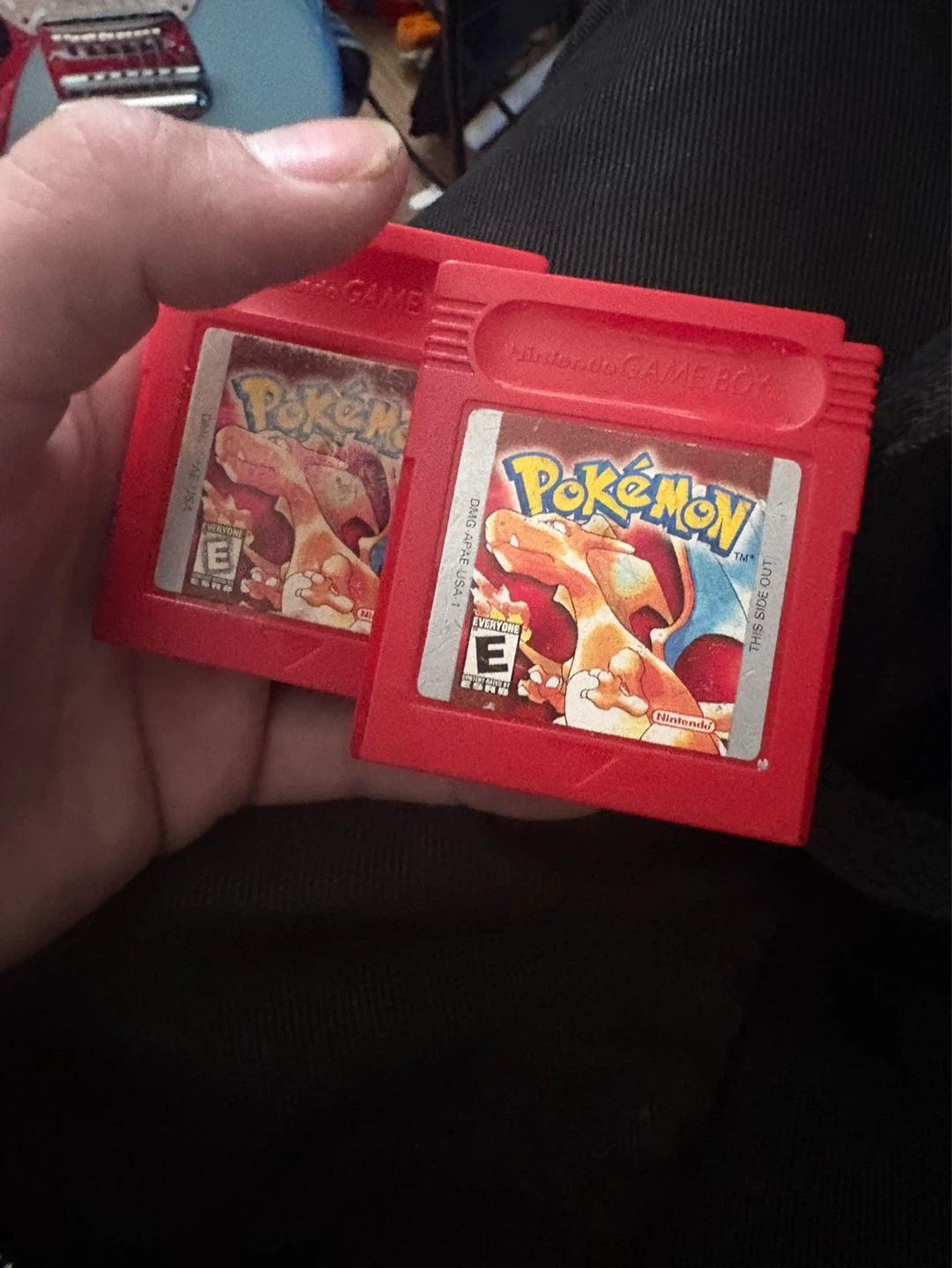 Pokémon Red Game Boy Game Cartridge