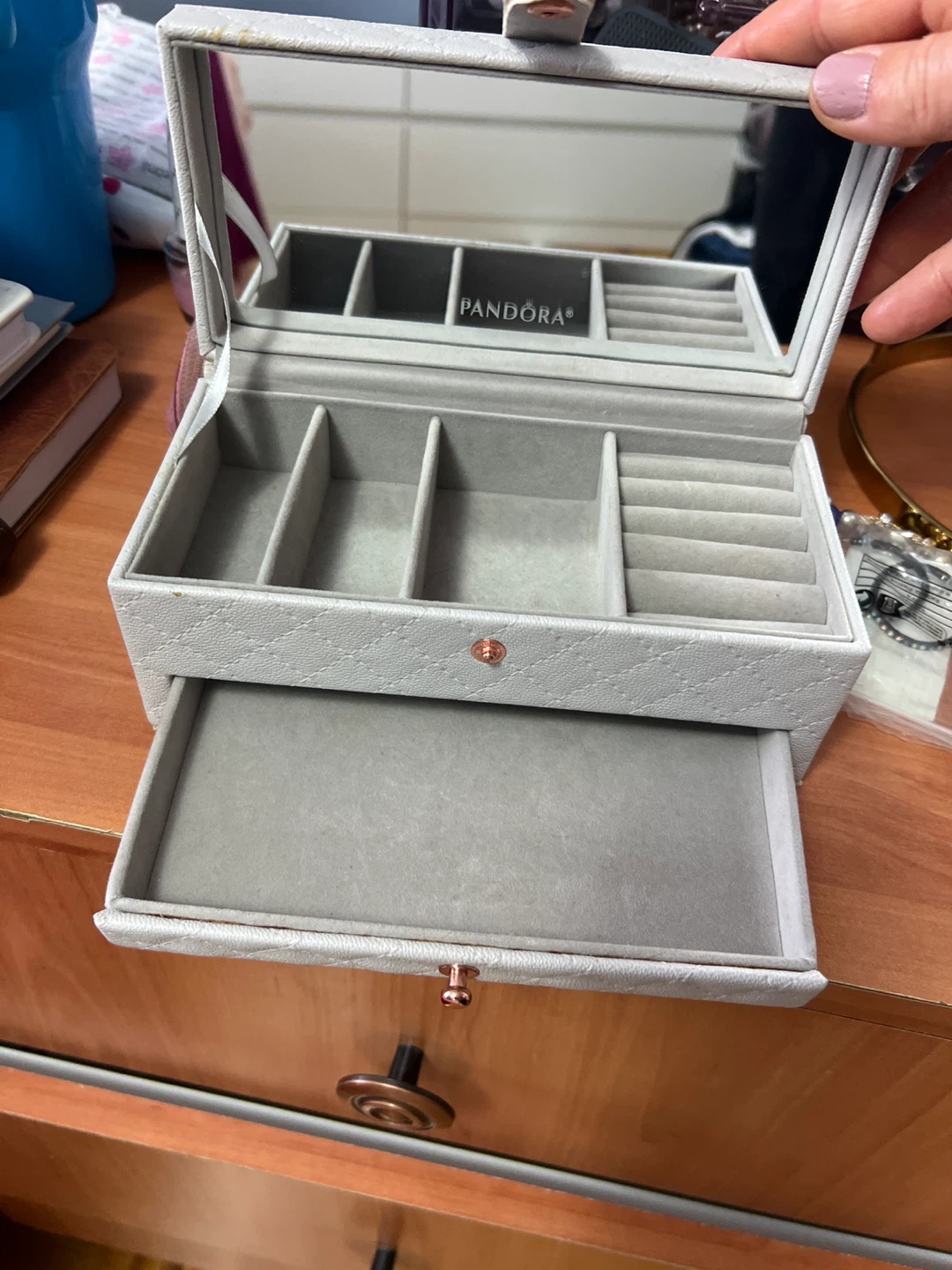 Pandora Jewelry Box with Mirror
