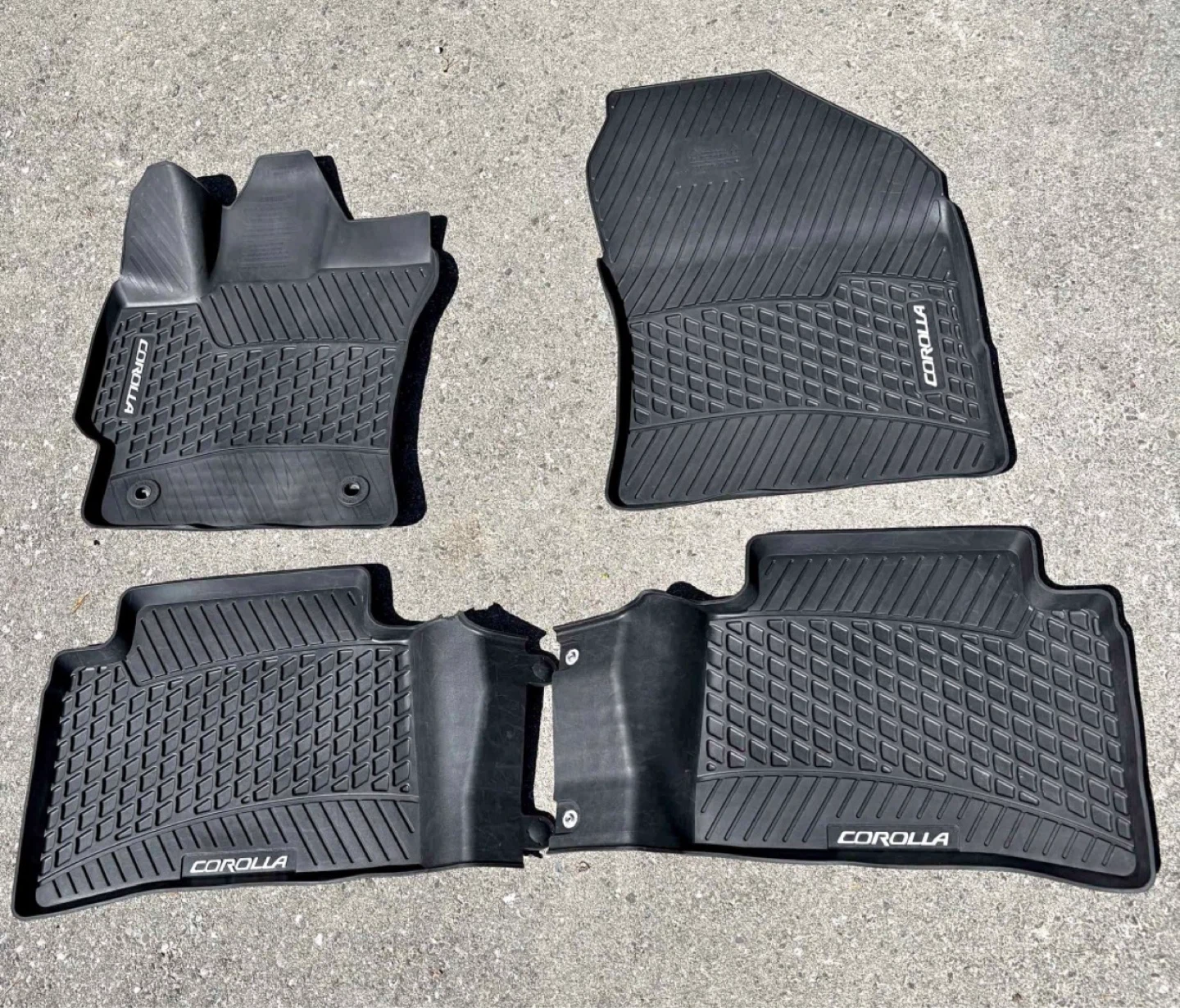 Toyota Corolla All-Weather Floor Mats