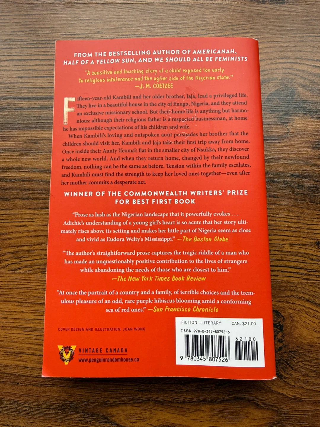 Purple Hibiscus: A Novel by Chimamanda Ngozi Adichie - photo 2