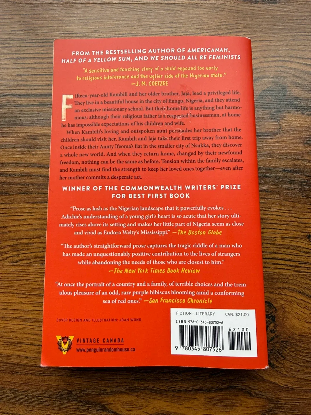Purple Hibiscus: A Novel by Chimamanda Ngozi Adichie - photo 2