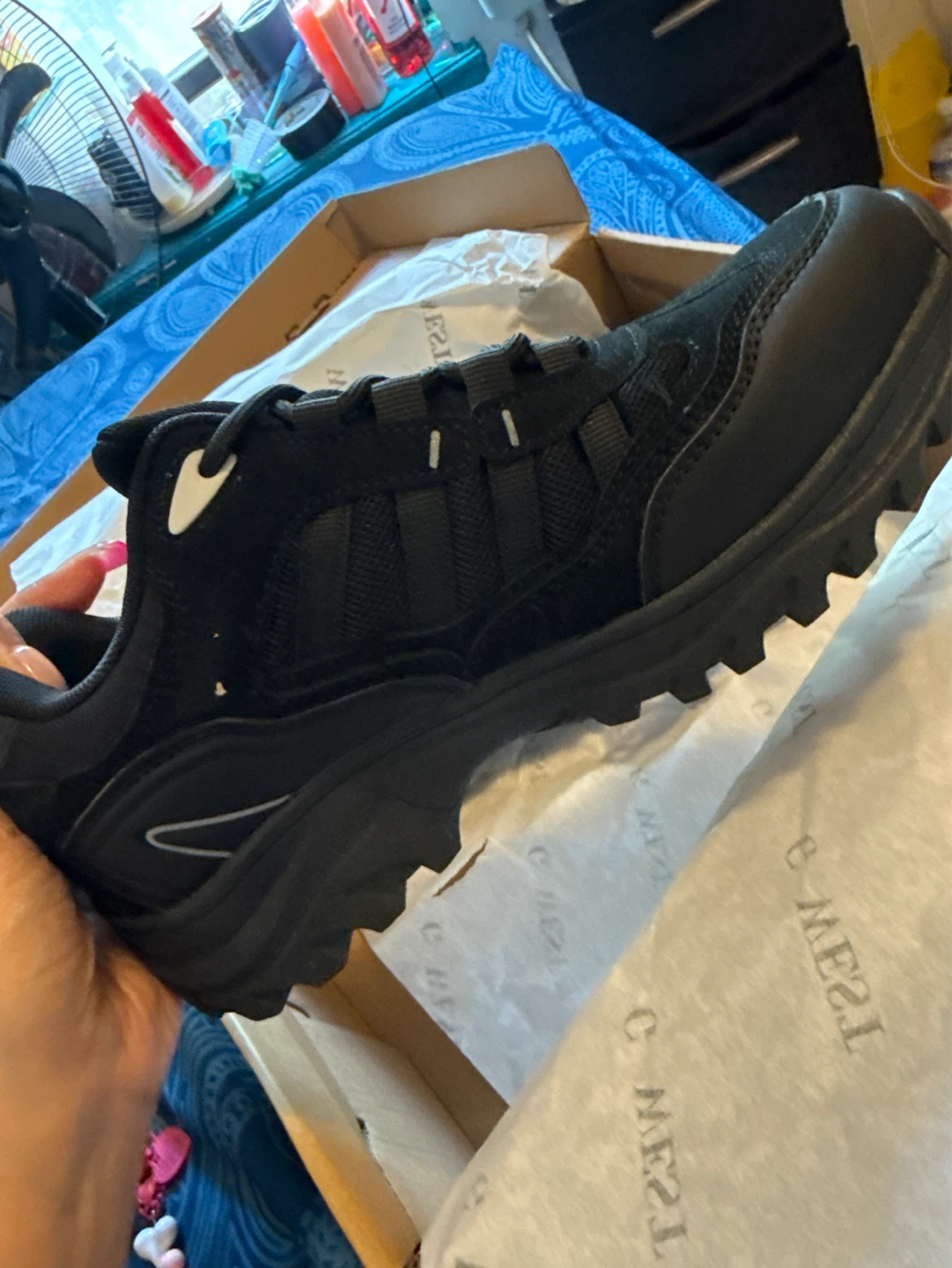 G. West Black Athletic Shoes - photo 4