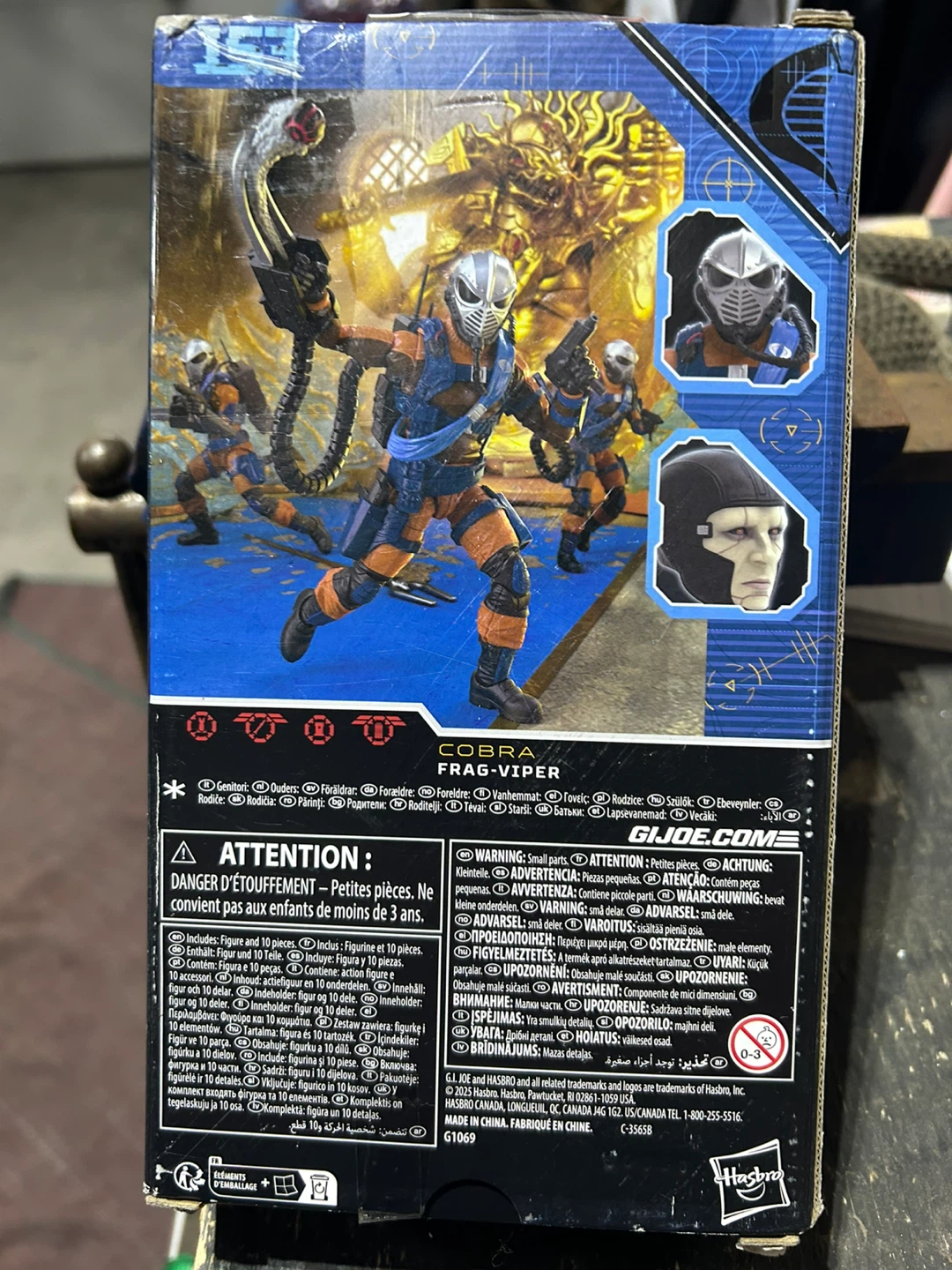 G.I. Joe Classified Series Frag-Viper Action Figure - photo 2