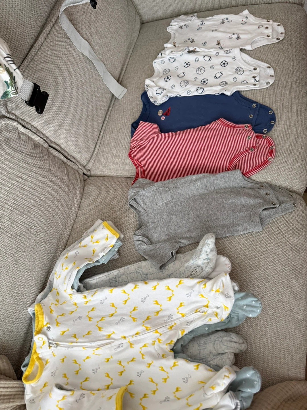 12 Pack Newborn Size 0 Baby Boy Girl Sleepers Body Onsies