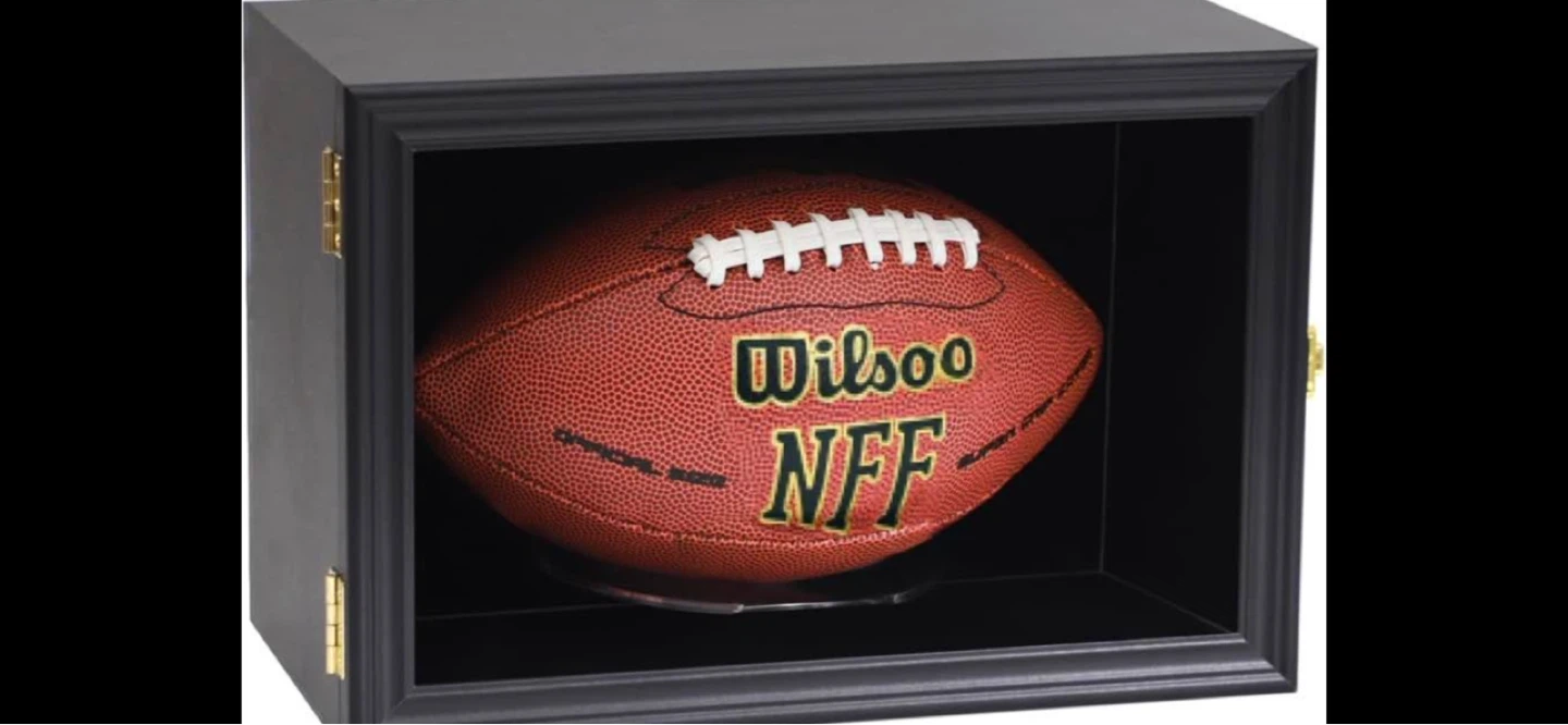 Display Case for Football