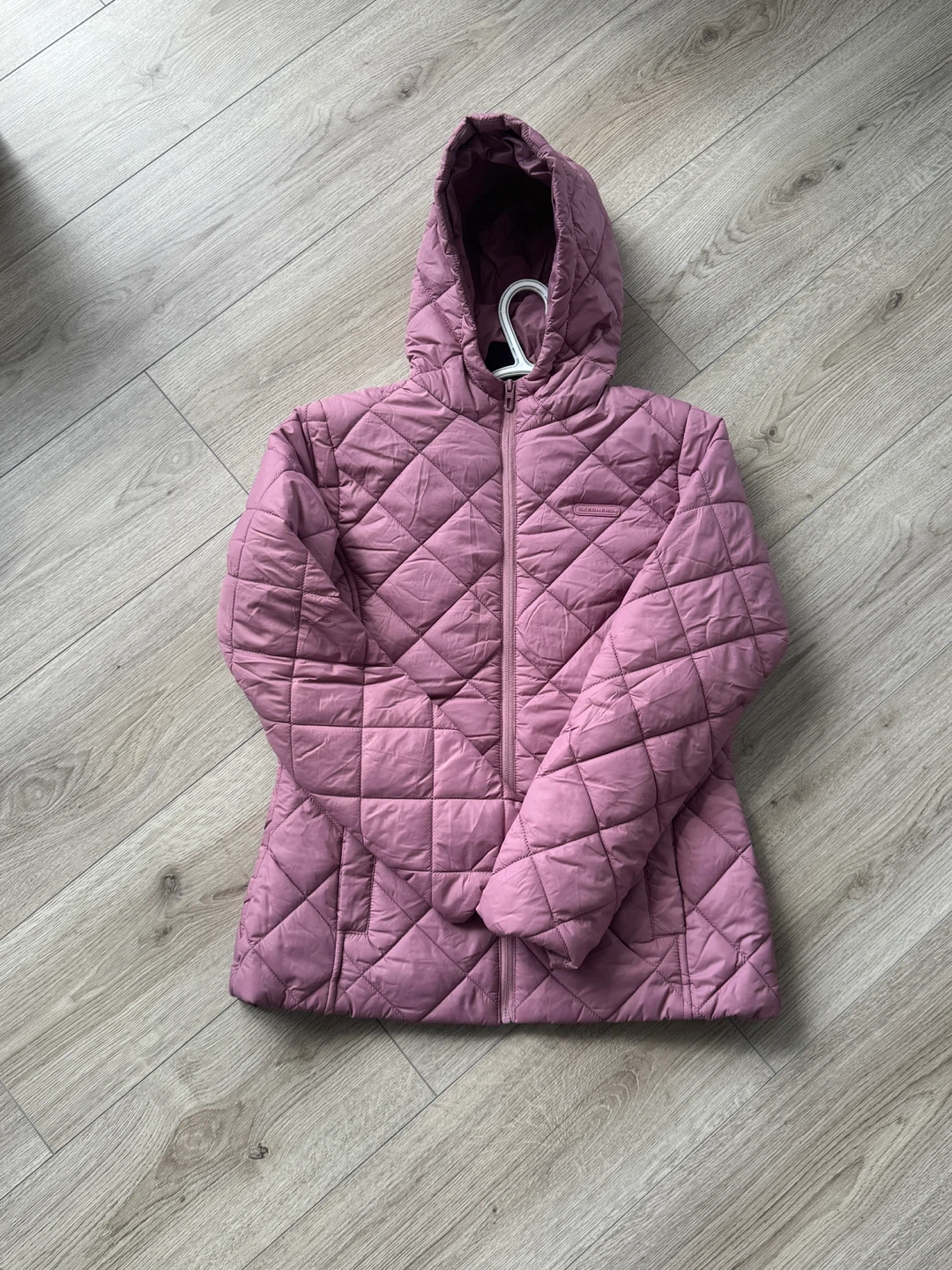 Skechers Quilted Hooded Puffer Jacket - Rose Pink