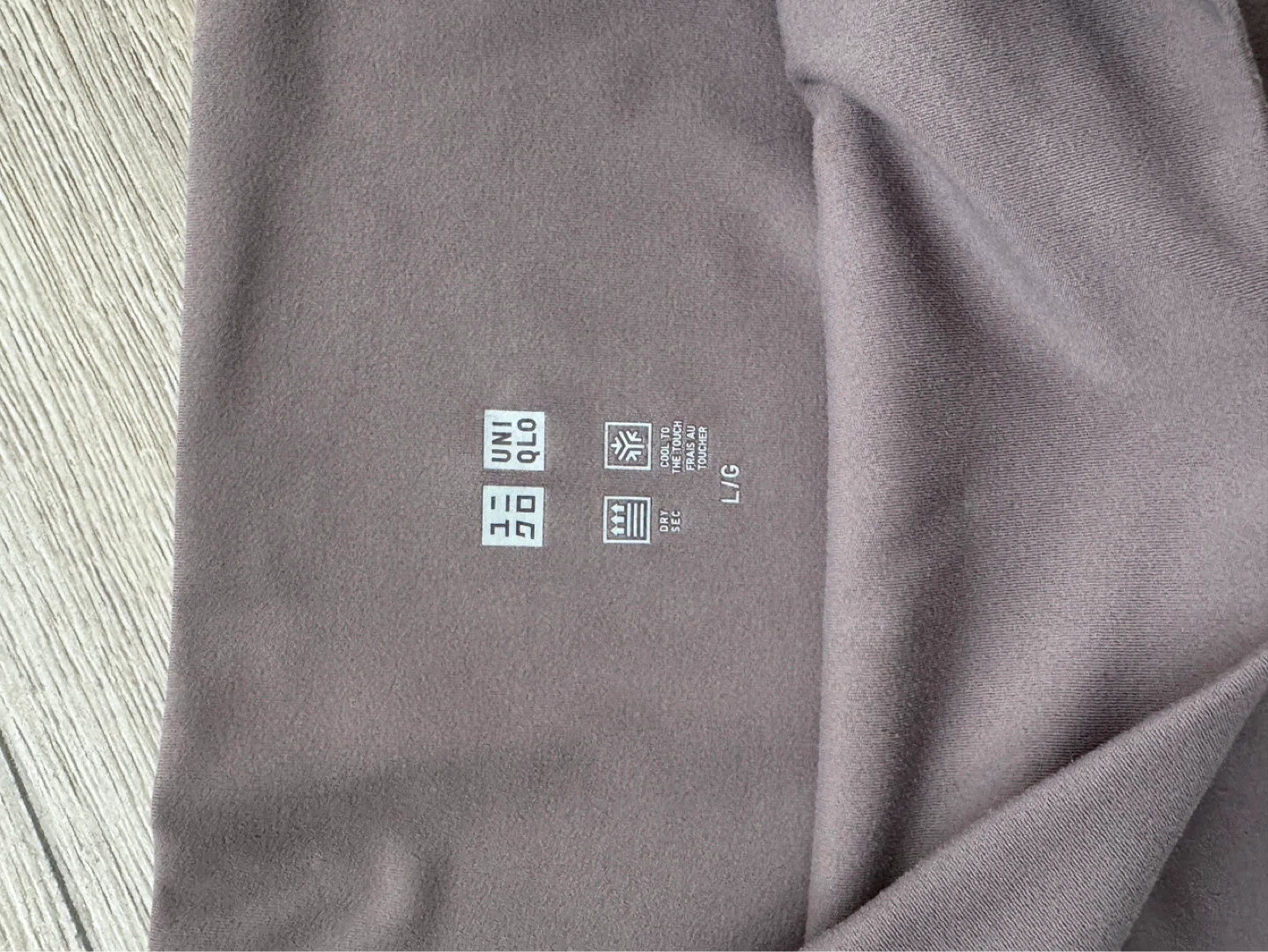 Uniqlo Women's Biker Shorts- Black & Taupe (L) - photo 2