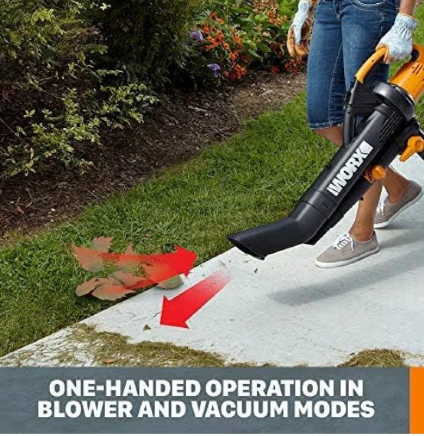 WORX WG505 350CFM 3-in-1 Electric Blower/Leaf Vac/Mulcher - photo 2