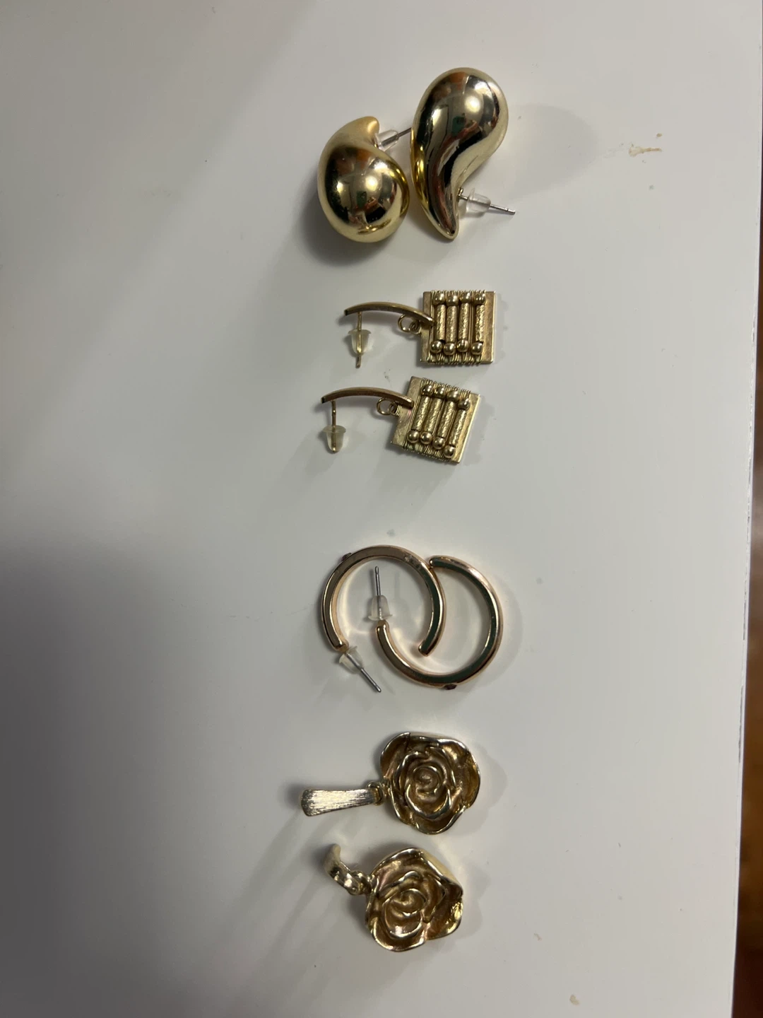 Assorted Gold Tone Earrings - photo 2