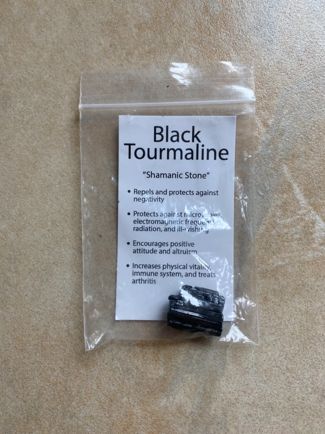Black Tourmaline "Shamanic Stone" - photo 2