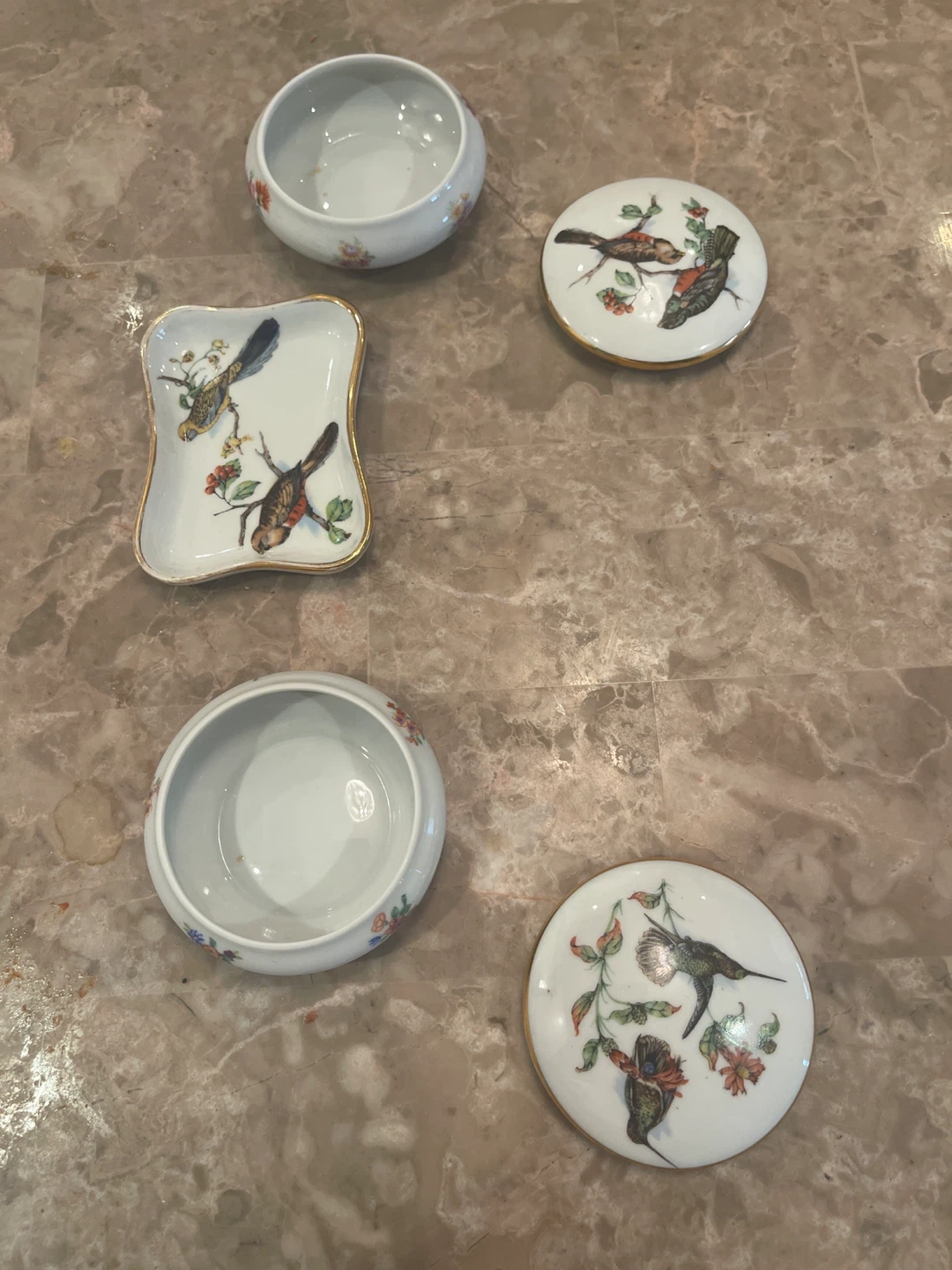 P. Pastasud Porcelain Trinket Dishes Set - photo 2