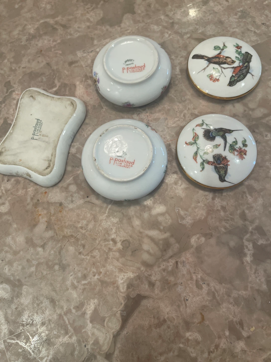 P. Pastasud Porcelain Trinket Dishes Set - photo 3