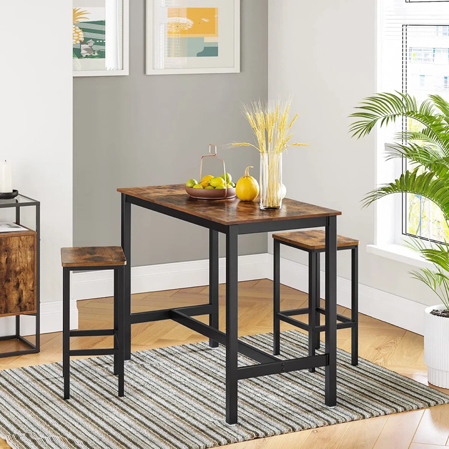 3-Piece Bar Table and Stools Set - photo 5