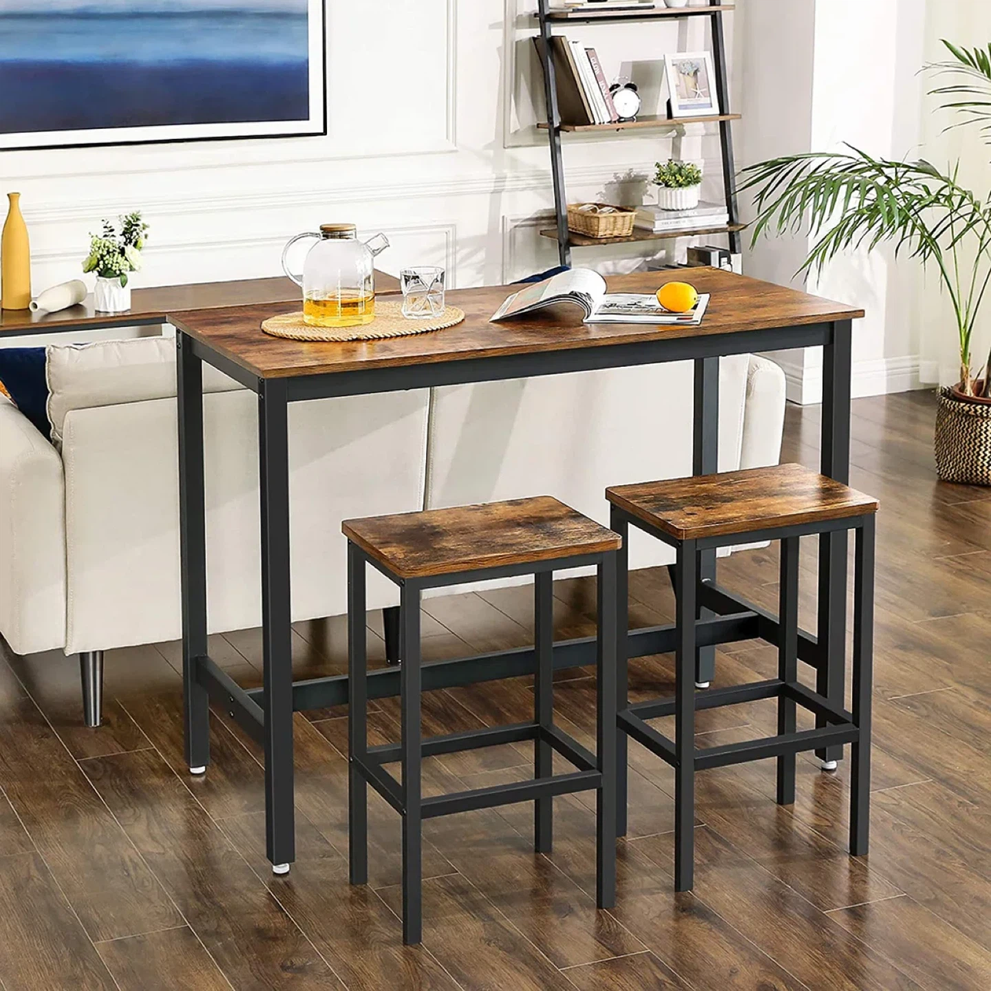 3-Piece Bar Table and Stools Set - photo 2