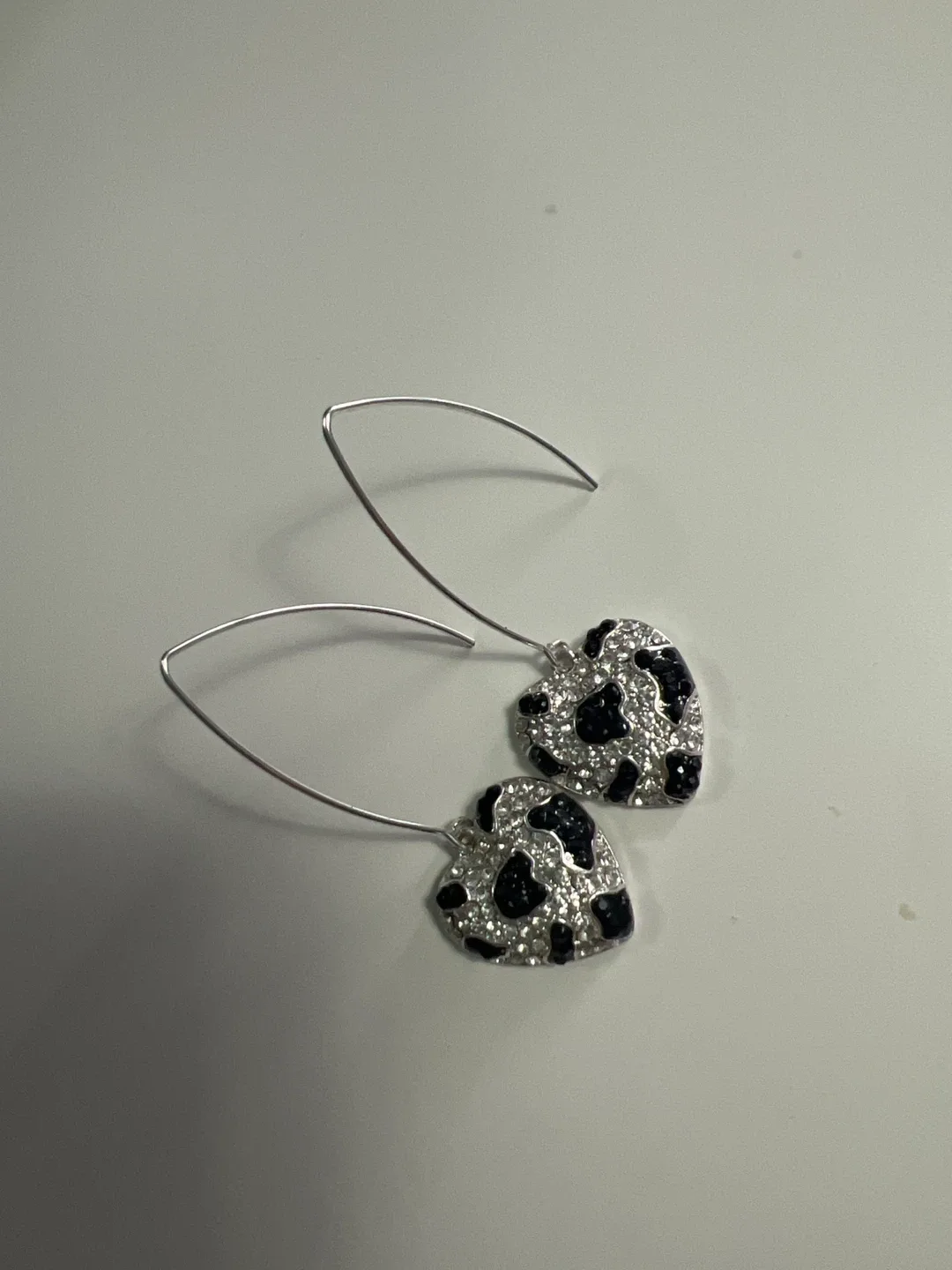 Heart Drop Earrings