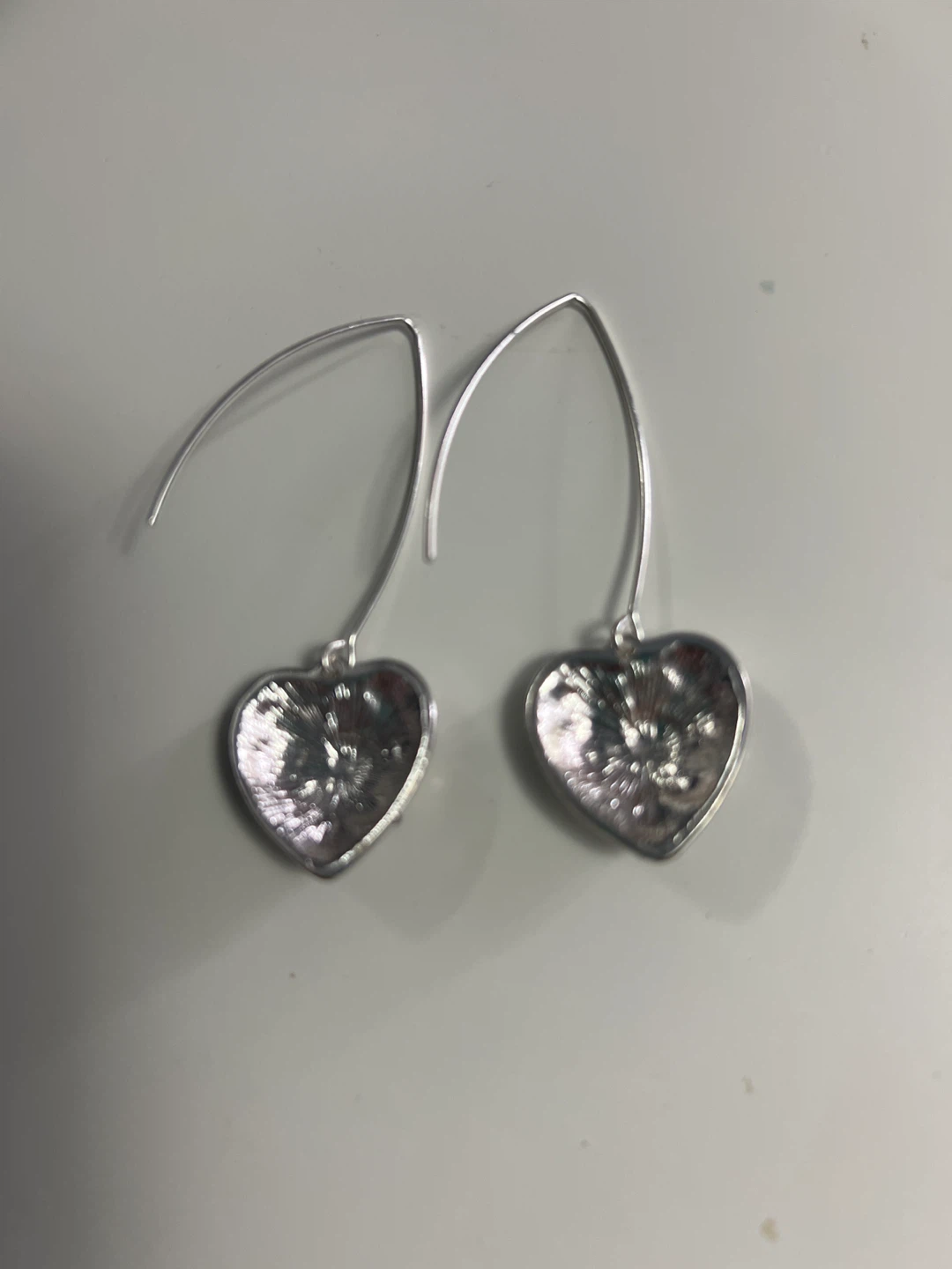 Heart Drop Earrings - photo 2