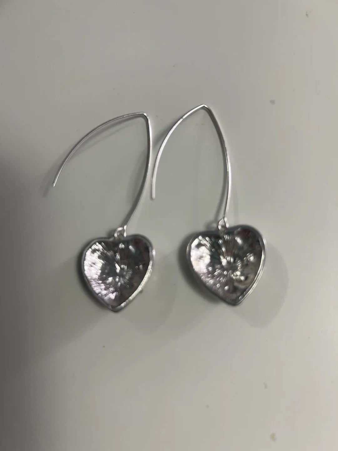 Heart Drop Earrings - photo 2
