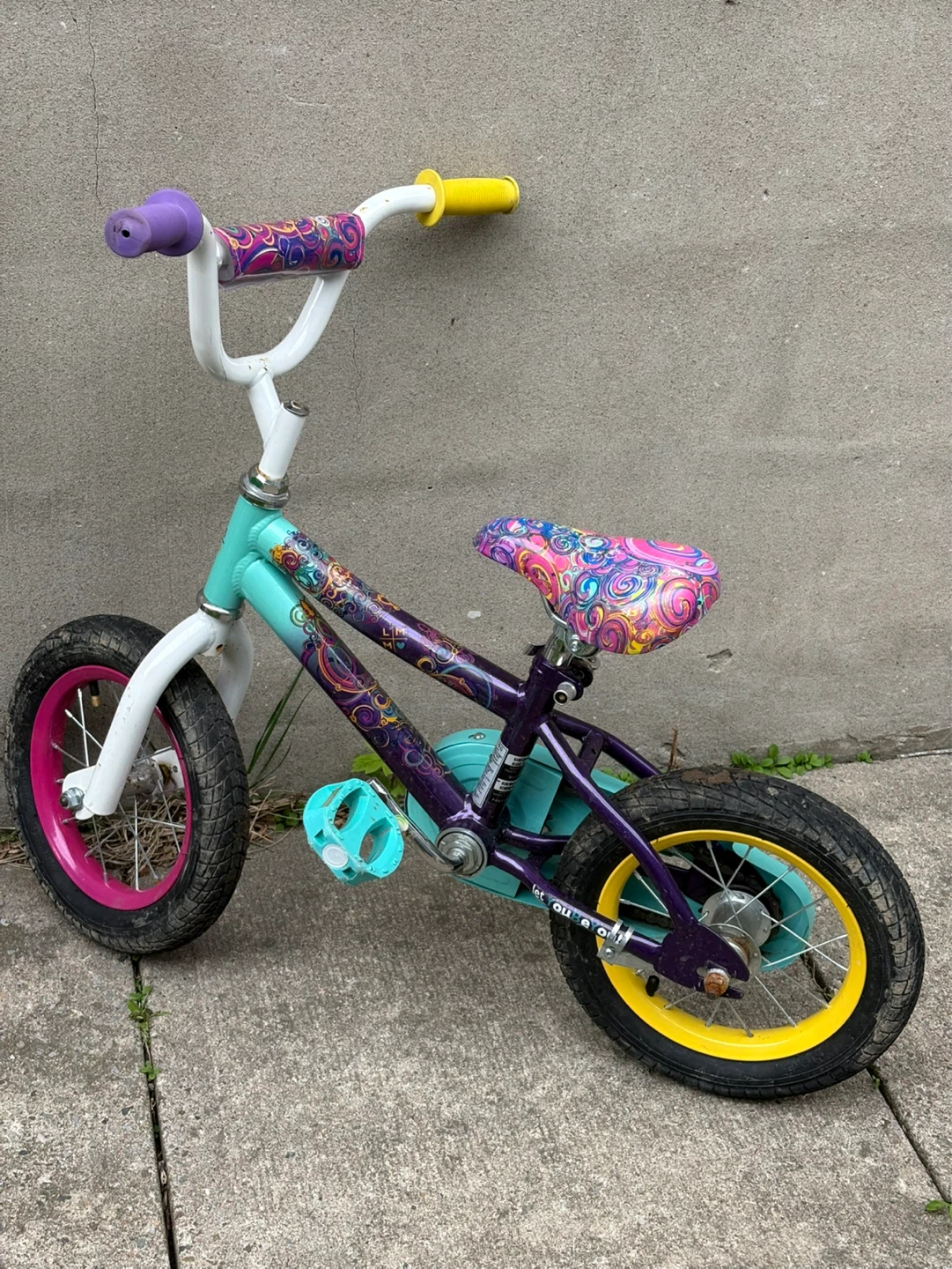 Kids' Bike with Teal Frame - photo 2