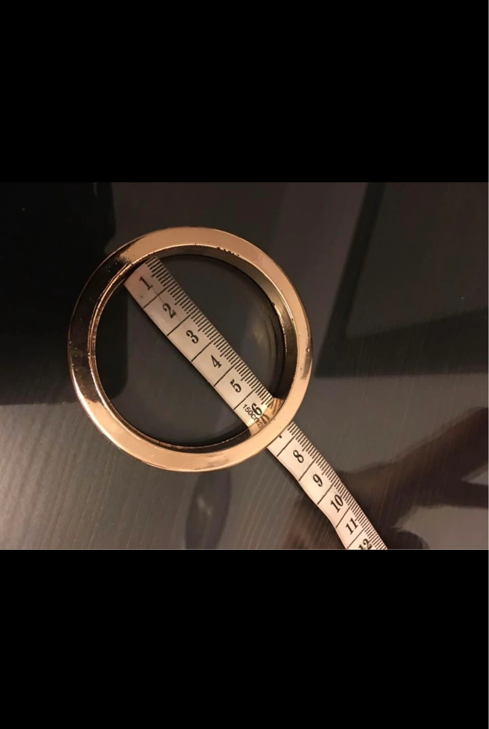 Set of 3 Rose Gold Glitter Bangles - photo 4