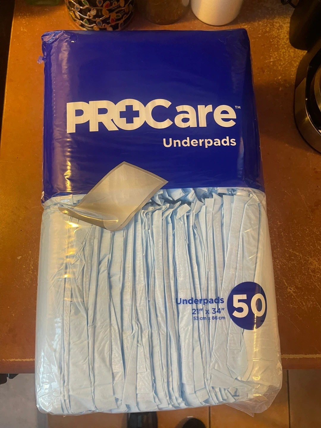 1 box ProCare Underpads 150 Count - 21" x 34" - photo 2