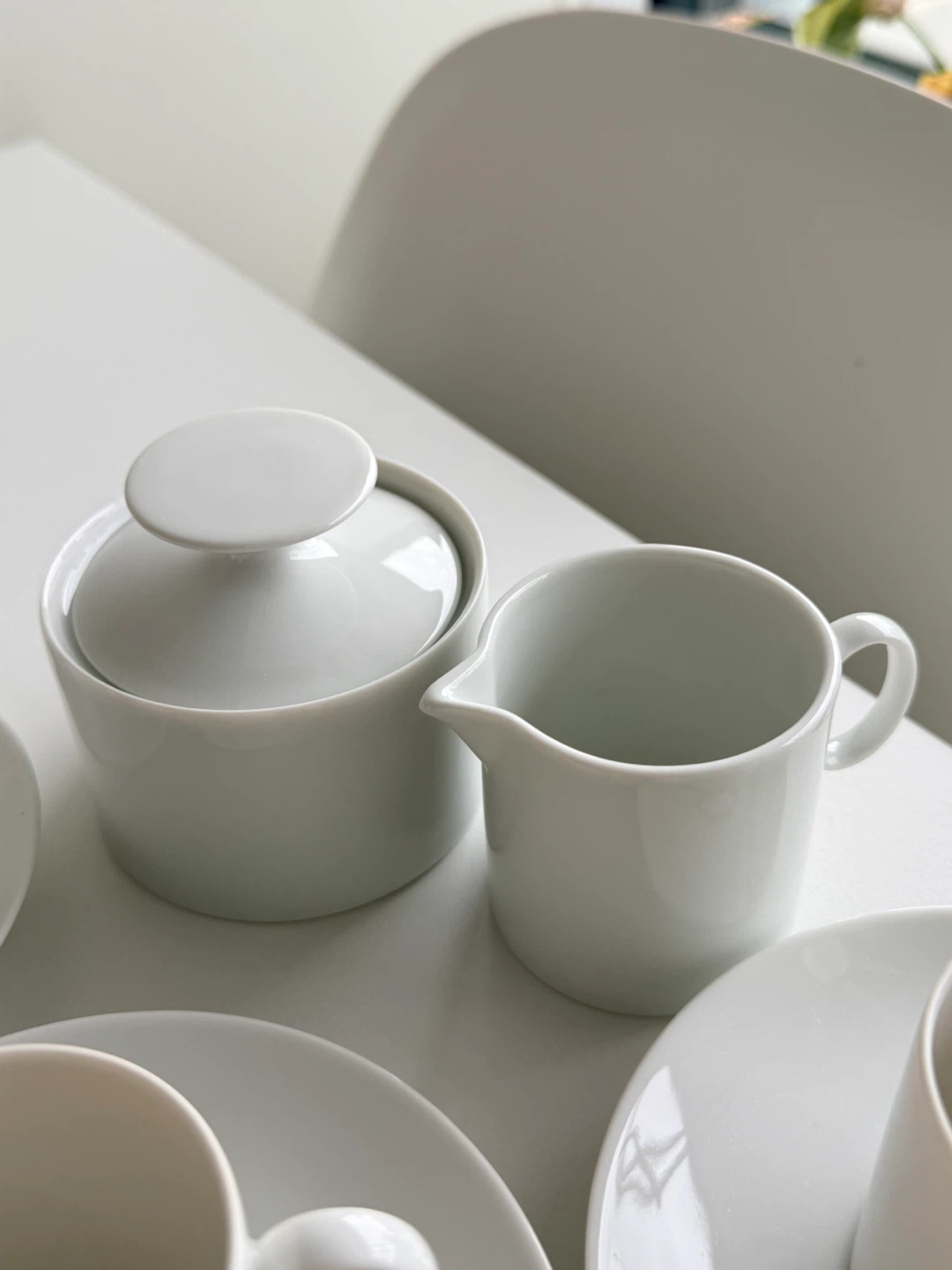 Espresso Set 6 cups + saucers + sugar bowl & creamer - photo 4