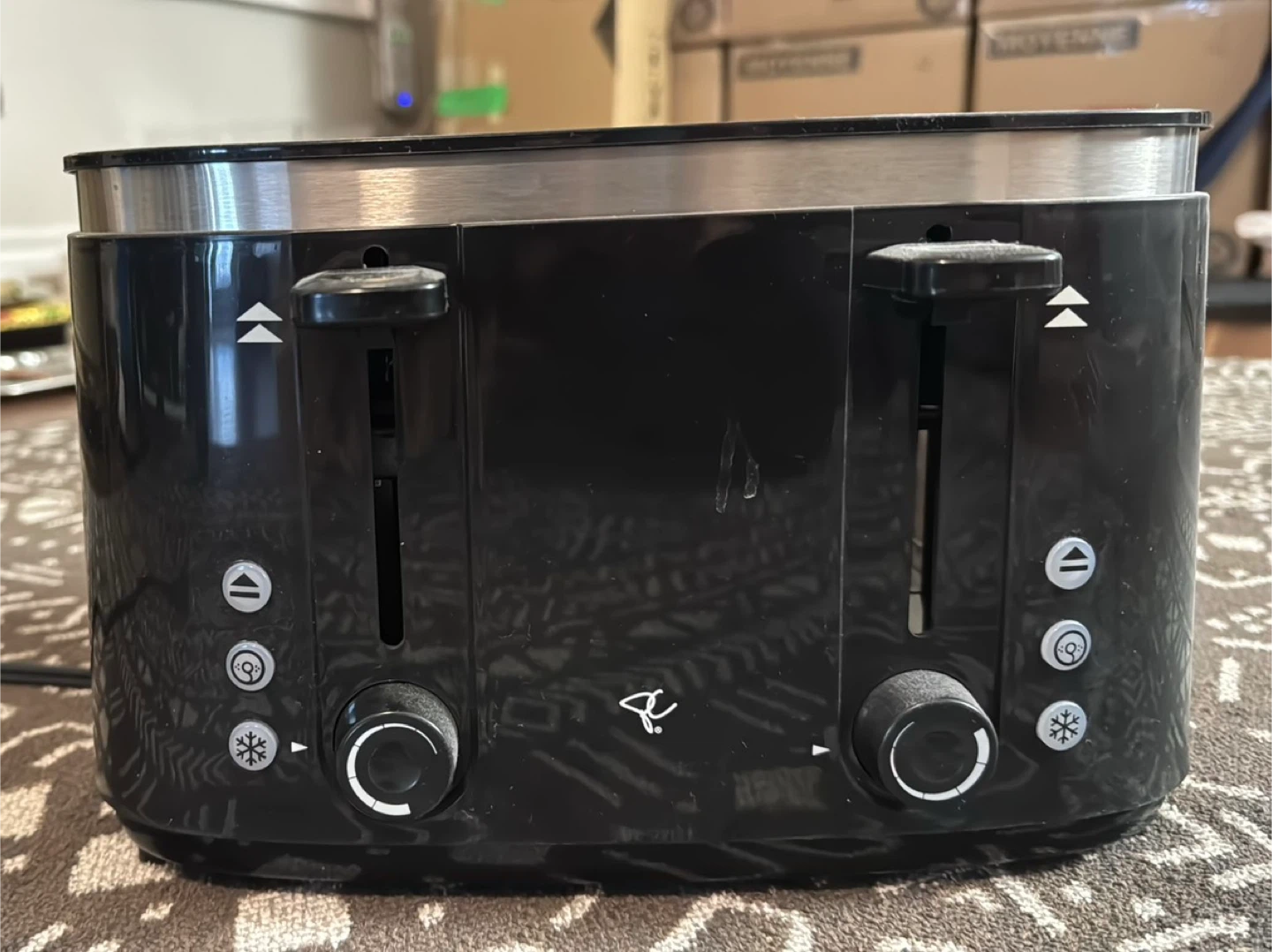 PC Black 4-Slice Toaster - photo 2