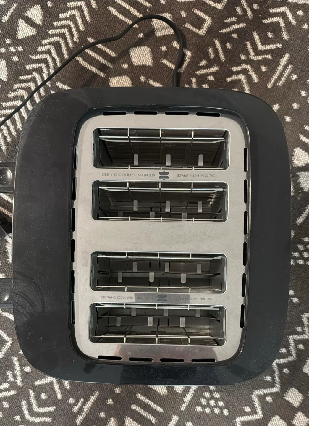 PC Black 4-Slice Toaster - photo 3