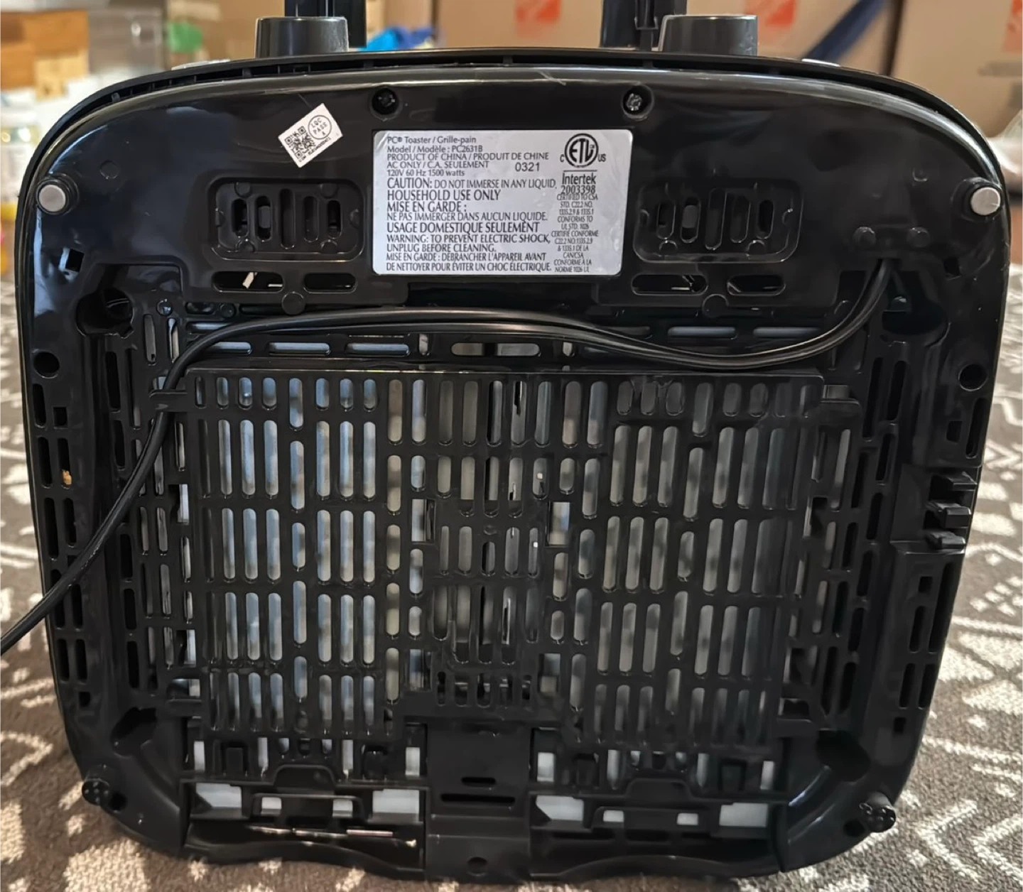 PC Black 4-Slice Toaster - photo 4