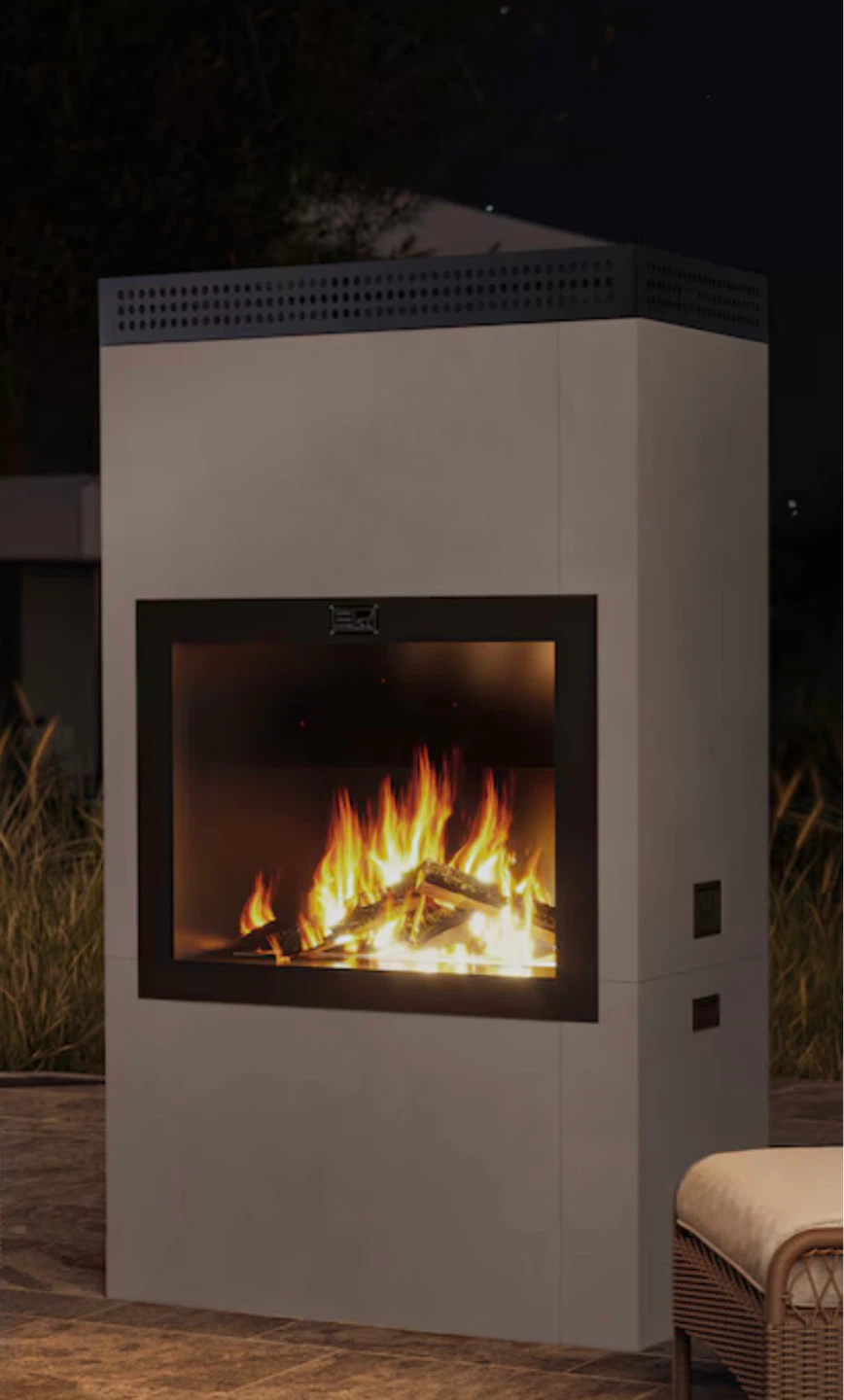 Hampton Bay Wareham Outdoor Fireplace