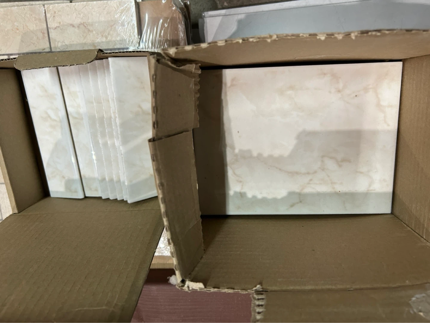 *FREE- Assorted Ceramic Floor and backsplash Tiles - photo 5
